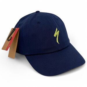 NEW Specialized S-Logo 6 Panel Dad Hat Snapback Deep Marine Blue